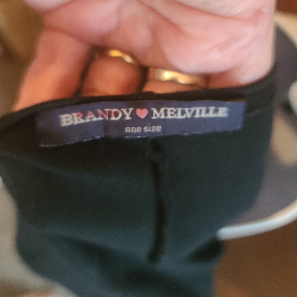 Brandy Melville sleevless black tunic/dress one size fits most - Picture 4 of 4